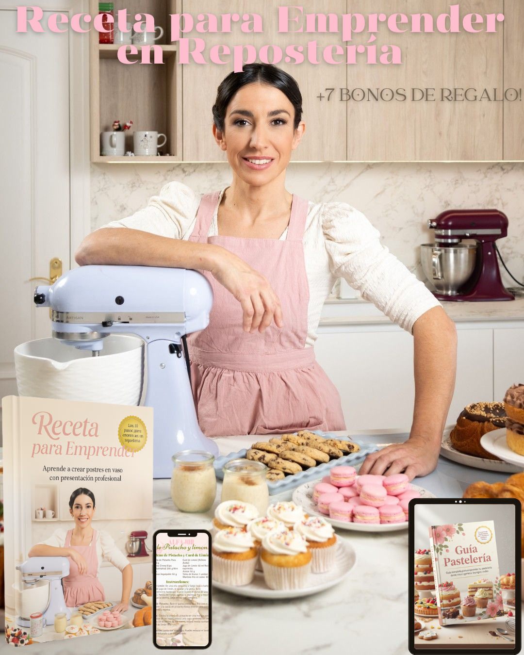 RECETA PARA EMPRENDER + 8 BONOS DE REGALO