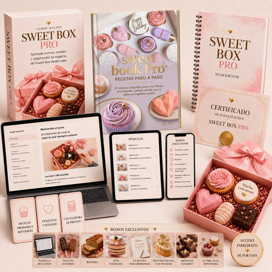 SWEET BOX PRO® CURSO COMPLETO + 7 BONOS DE REGALO